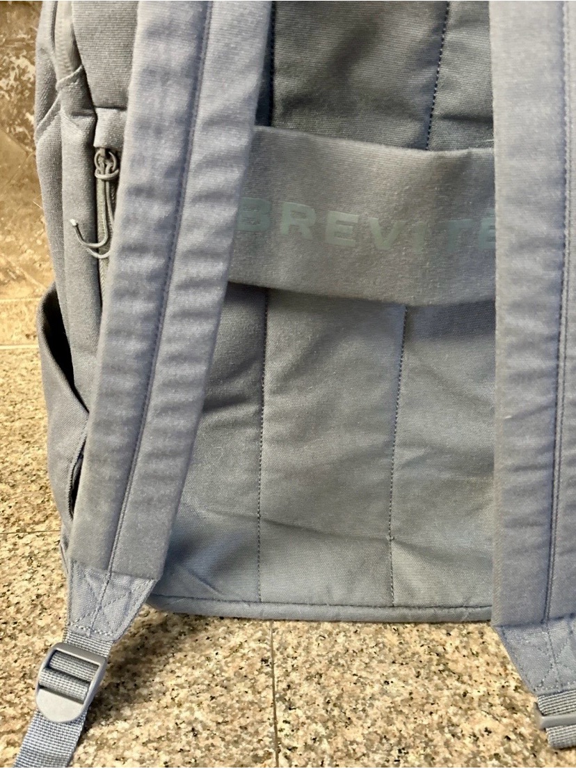 Brevit ‘The Backpack’ Ergonomic Commuter Charcoal Gray Unisex Adult Zip School — image 5 of 8